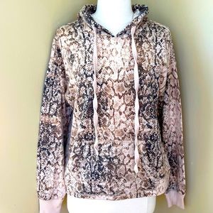 SOCIALITE Snakeskin Hoodie